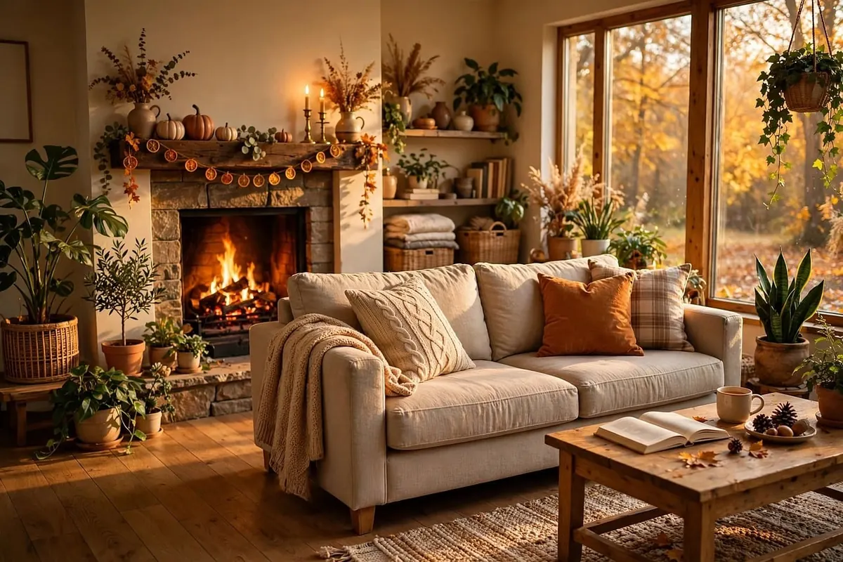 Autumn Living Room Ideas: How to Add Warmth Without Clutter